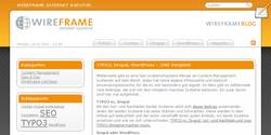 WireFrame Blog